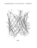 STENT FOR THE POSITIONING AND ANCHORING OF A VALVULAR PROSTHESIS IN AN     IMPLANTATION SITE IN THE HEART OF A PATIENT diagram and image