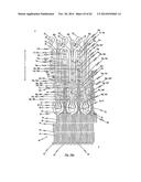 STENT FOR THE POSITIONING AND ANCHORING OF A VALVULAR PROSTHESIS IN AN     IMPLANTATION SITE IN THE HEART OF A PATIENT diagram and image