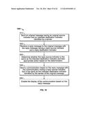 ELECTRONIC MESSAGING USING REPLY TELEPHONE NUMBERS diagram and image