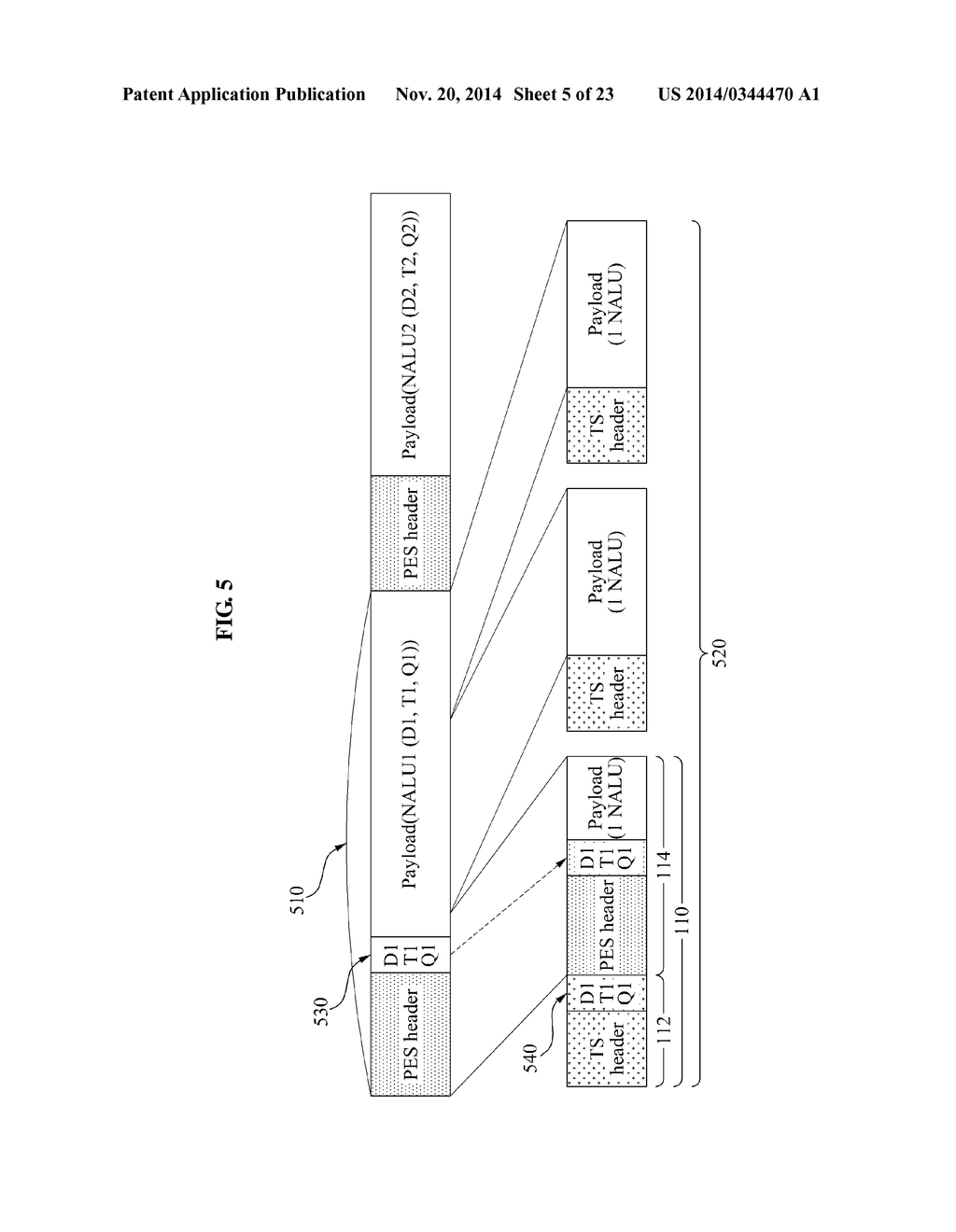 METHOD AND APPARATUS FOR STREAMING SERVICE FOR PROVIDING SCALABILITY AND     VIEW INFORMATION - diagram, schematic, and image 06