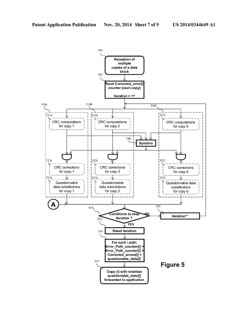 Method and device for processing received data - diagram, schematic, and image 08