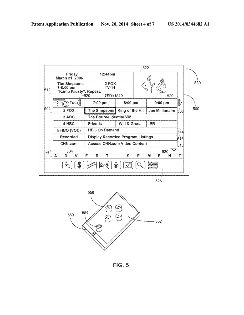 METHODS AND SYSTEMS FOR CUSTOMIZING TACTILELY DISTINGUISHABLE INPUTS ON A     USER INPUT INTERFACE BASED ON AVAILABLE FUNCTIONS - diagram, schematic, and image 05