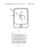 METHOD OF APPLYING A HANDWRITING SIGNAL TO ACTIVATE AN APPLICATION diagram and image