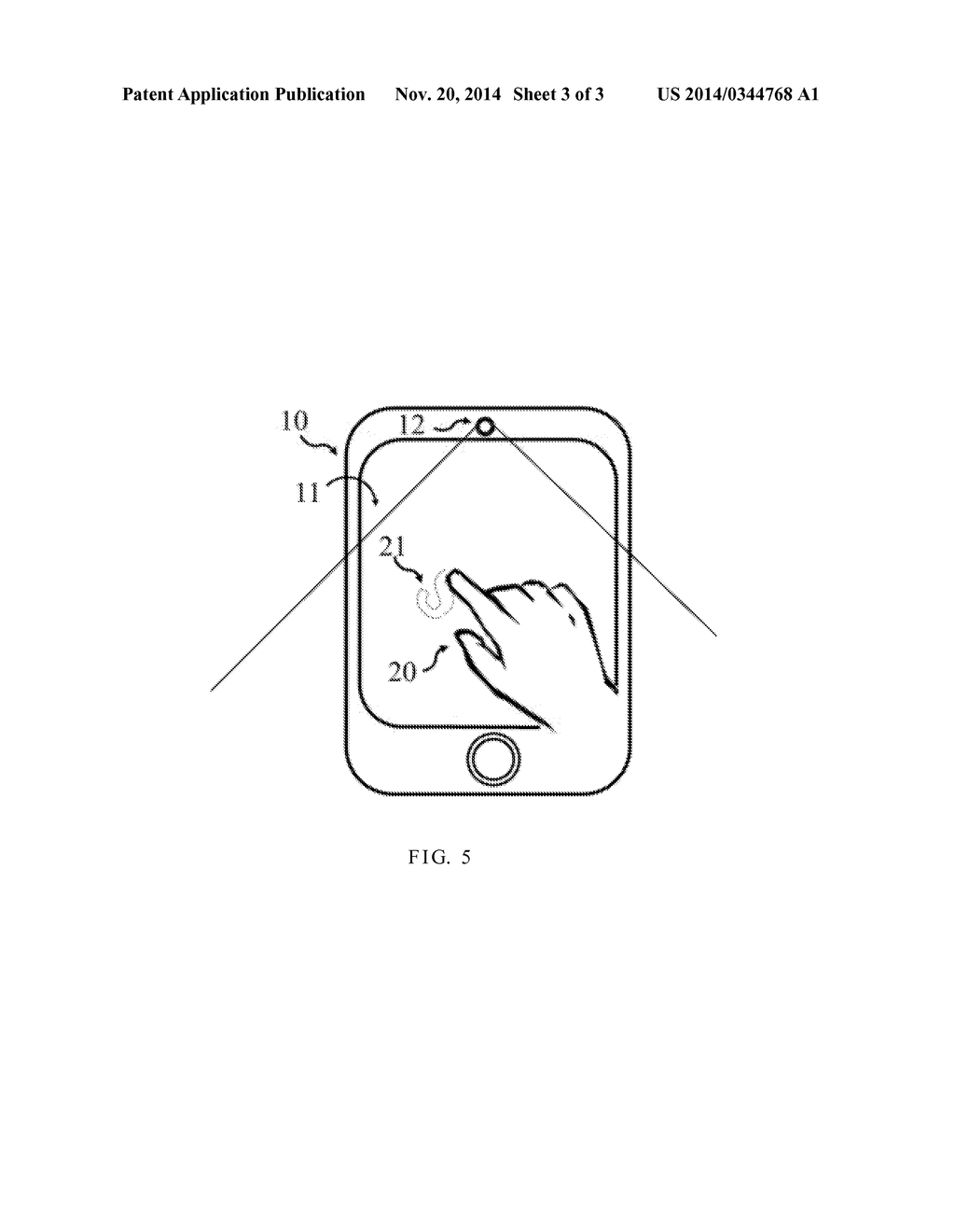 METHOD OF APPLYING A HANDWRITING SIGNAL TO ACTIVATE AN APPLICATION - diagram, schematic, and image 04