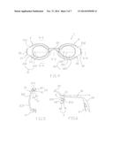 SWIMMING GOGGLES diagram and image