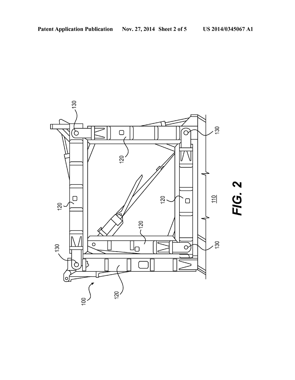 SYSTEM AND METHOD FOR ALIGNING PORTIONS OF A LOADING RAMP - diagram, schematic, and image 03