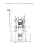 METHOD OF PRODUCING MECHANISM FOR CONVERTING ROTATIONAL MOTION TO LINEAR     MOTION AND JIG FOR EXECUTING THE METHOD diagram and image