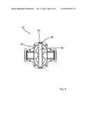 Method And Device For Fixing And Synchronising Rotary Pistons In A Rotary     Piston Pump diagram and image