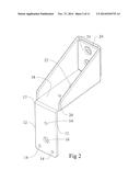 COMBINATION HANGER AND REINFORCEMENT BRACKET diagram and image