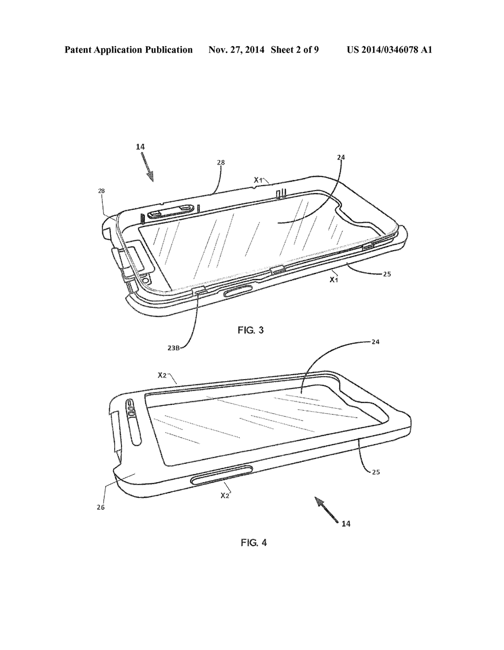 FLUID SEALABLE PROTECTIVE CASE FOR PORTABLE ELECTRONIC DEVICES - diagram, schematic, and image 03