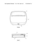 CASE FOR AN ELECTRONIC DEVICE WITH A COUPLING SYSTEM TO BE COUPLED TO A     SEAT diagram and image