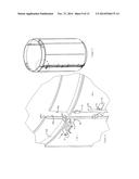 Bin having inner liner within outer shell diagram and image