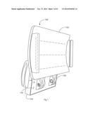 SEATBACK-MOUNTABLE HOLDER FOR A PORTABLE ELECTRONIC DEVICE diagram and image