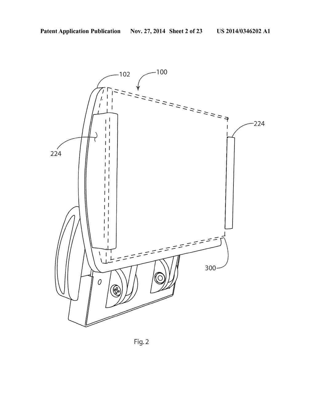 SEATBACK-MOUNTABLE HOLDER FOR A PORTABLE ELECTRONIC DEVICE - diagram, schematic, and image 03