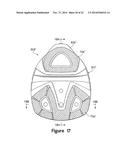 DOUBLE STRAP CARRYING SYSTEM AND BASE STAND FOR GOLF BAGS AND OTHER     SHOULDER-BORNE ARTICLES diagram and image