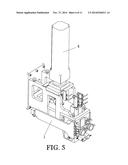 MACHINE FOR BREAKING A CONNECTING ROD diagram and image