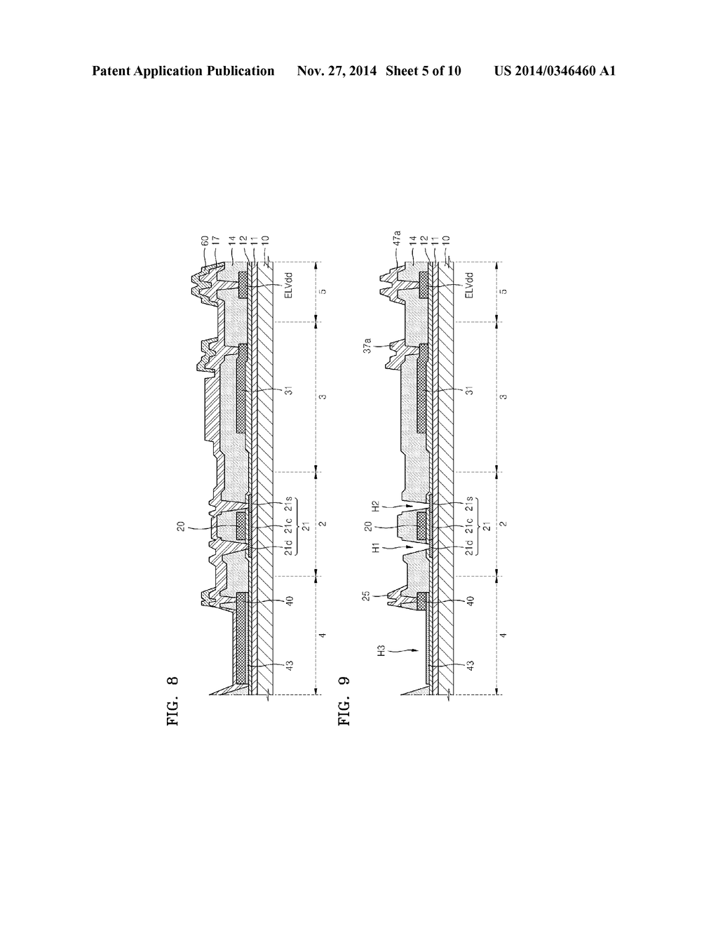 ORGANIC LIGHT EMITTING DIODE DISPLAY DEVICE AND METHOD OF MANUFACTURING     THE SAME - diagram, schematic, and image 06