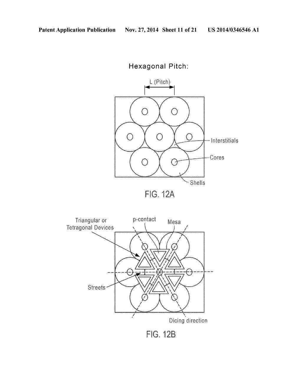 GALLIUM-NITRIDE-ON-HANDLE SUBSTRATE MATERIALS AND DEVICES AND METHOD OF     MANUFACTURE - diagram, schematic, and image 12