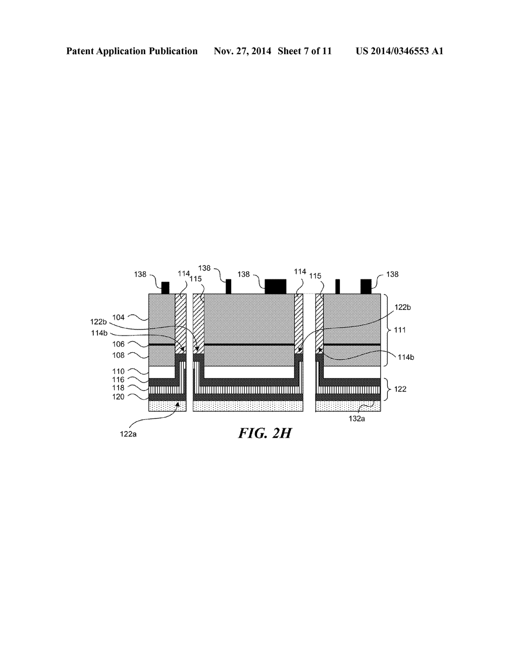 VERTICAL LIGHT EMITTING DEVICES WITH NICKEL SILICIDE BONDING AND METHODS     OF MANUFACTURING - diagram, schematic, and image 08