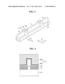 SEMICONDUCTOR DEVICES INCLUDING PROTRUDING INSULATION PORTIONS BETWEEN     ACTIVE FINS diagram and image