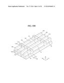 SEMICONDUCTOR DEVICES INCLUDING PROTRUDING INSULATION PORTIONS BETWEEN     ACTIVE FINS diagram and image