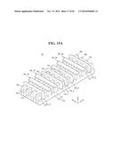 SEMICONDUCTOR DEVICES INCLUDING PROTRUDING INSULATION PORTIONS BETWEEN     ACTIVE FINS diagram and image