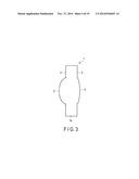 MOLDING DIE STRUCTURE OF MOLDED ARTICLE AND MANUFACTURING METHOD OF MOLDED     ARTICLE diagram and image