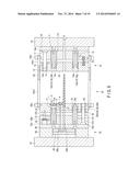 MOLDING DIE STRUCTURE OF MOLDED ARTICLE AND MANUFACTURING METHOD OF MOLDED     ARTICLE diagram and image