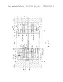 MOLDING DIE STRUCTURE OF MOLDED ARTICLE AND MANUFACTURING METHOD OF MOLDED     ARTICLE diagram and image