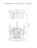 MOLDING DIE STRUCTURE OF MOLDED ARTICLE AND MANUFACTURING METHOD OF MOLDED     ARTICLE diagram and image