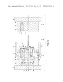 MOLDING DIE STRUCTURE OF MOLDED ARTICLE AND MANUFACTURING METHOD OF MOLDED     ARTICLE diagram and image