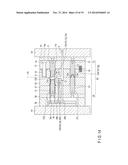 MOLDING DIE STRUCTURE OF MOLDED ARTICLE AND MANUFACTURING METHOD OF MOLDED     ARTICLE diagram and image