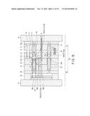 MOLDING DIE STRUCTURE OF MOLDED ARTICLE AND MANUFACTURING METHOD OF MOLDED     ARTICLE diagram and image