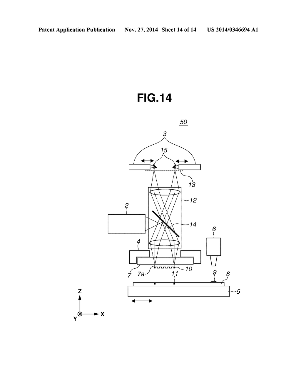 POSITION DETECTION APPARATUS, IMPRINT APPARATUS, AND POSITION DETECTION     METHOD - diagram, schematic, and image 15