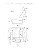 VEHICLE SEAT BACK HAPTIC ALERT SYSTEMS AND METHODS diagram and image