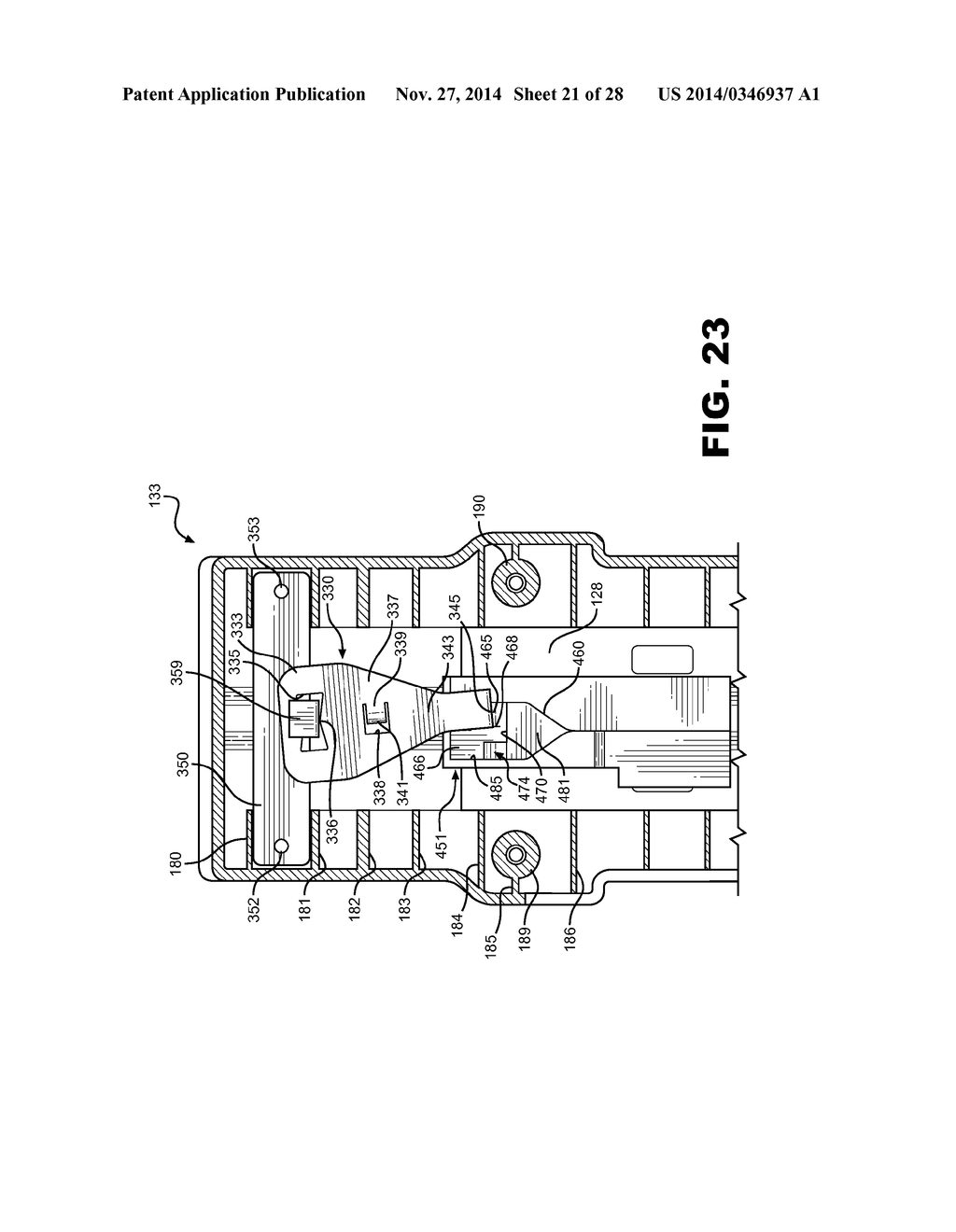 HEIGHT ADJUSTER MECHANISM FOR A DISHWASHER DISH RACK - diagram, schematic, and image 22