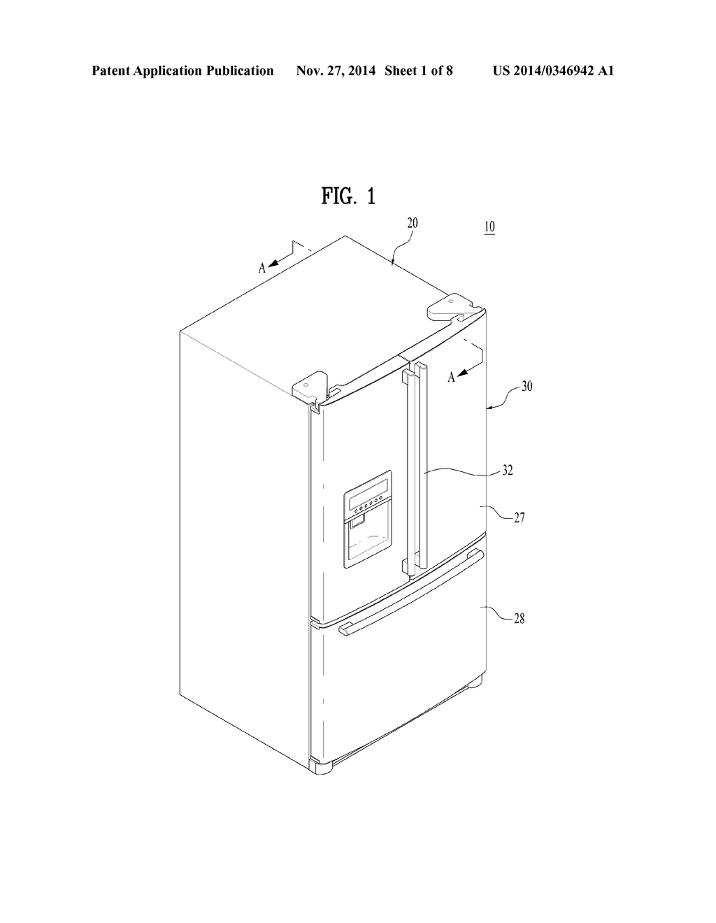 REFRIGERATOR AND METHOD OF MANUFACTURING THE SAME - diagram, schematic, and image 02