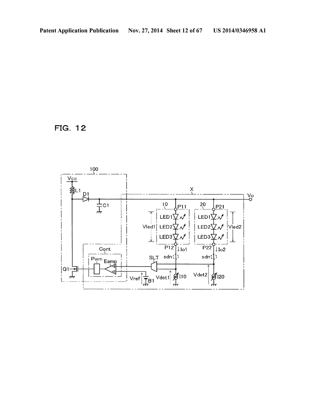 Load Driving Device, and Lighting Apparatus and Liquid Crystal Display     Device Using the Same - diagram, schematic, and image 13