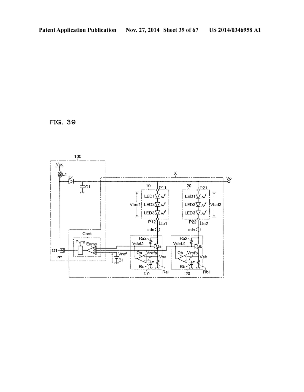 Load Driving Device, and Lighting Apparatus and Liquid Crystal Display     Device Using the Same - diagram, schematic, and image 40