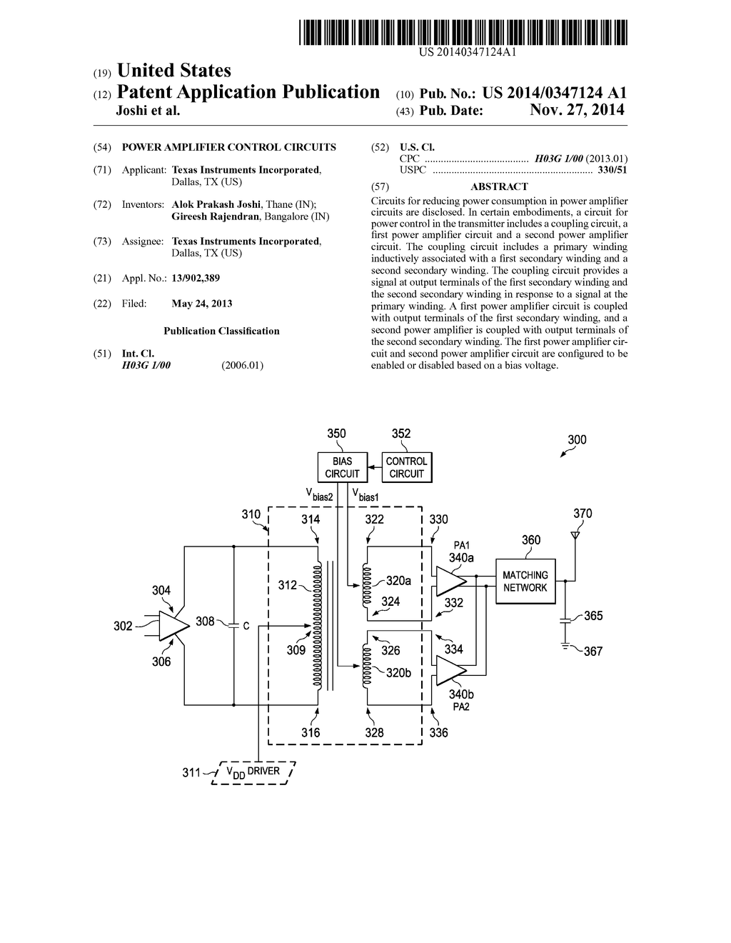 POWER AMPLIFIER CONTROL CIRCUITS - diagram, schematic, and image 01