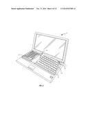 ADJUSTABLE ERGONOMIC KEYBOARD diagram and image