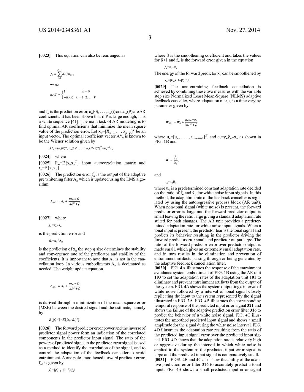 ENTRAINMENT AVOIDANCE WITH AN AUTO REGRESSIVE FILTER - diagram, schematic, and image 09