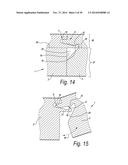 COMPOSED ELEMENT, MULTI-LAYERED BOARD AND PANEL-SHAPED ELEMENT FOR FORMING     THIS COMPOSED ELEMENT diagram and image