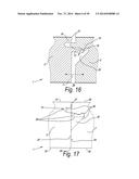 COMPOSED ELEMENT, MULTI-LAYERED BOARD AND PANEL-SHAPED ELEMENT FOR FORMING     THIS COMPOSED ELEMENT diagram and image