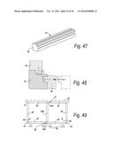 COMPOSED ELEMENT, MULTI-LAYERED BOARD AND PANEL-SHAPED ELEMENT FOR FORMING     THIS COMPOSED ELEMENT diagram and image