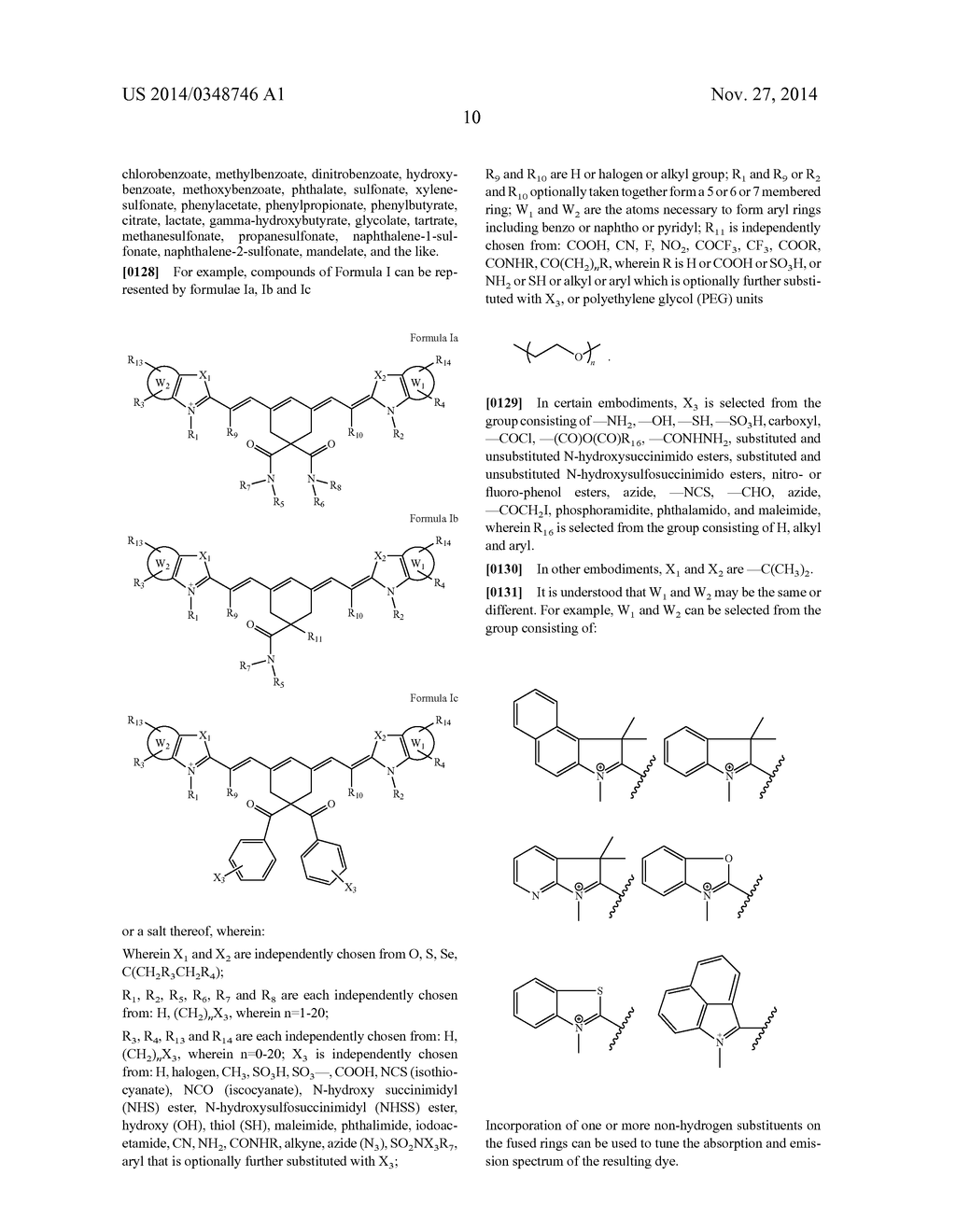 4,4-DISUBSTITUTED CYCLOHEXYL BRIDGED HEPTAMETHINE CYANINE DYES AND USES     THEREOF - diagram, schematic, and image 13