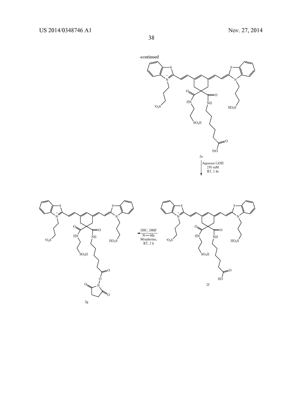 4,4-DISUBSTITUTED CYCLOHEXYL BRIDGED HEPTAMETHINE CYANINE DYES AND USES     THEREOF - diagram, schematic, and image 41