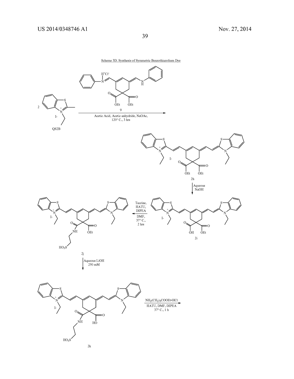 4,4-DISUBSTITUTED CYCLOHEXYL BRIDGED HEPTAMETHINE CYANINE DYES AND USES     THEREOF - diagram, schematic, and image 42