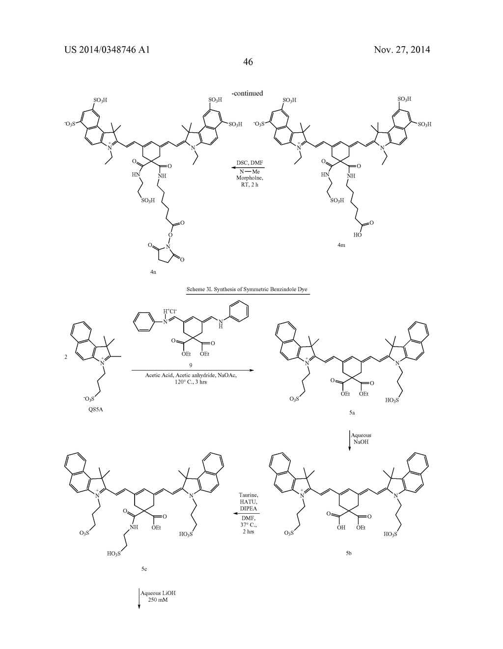 4,4-DISUBSTITUTED CYCLOHEXYL BRIDGED HEPTAMETHINE CYANINE DYES AND USES     THEREOF - diagram, schematic, and image 49