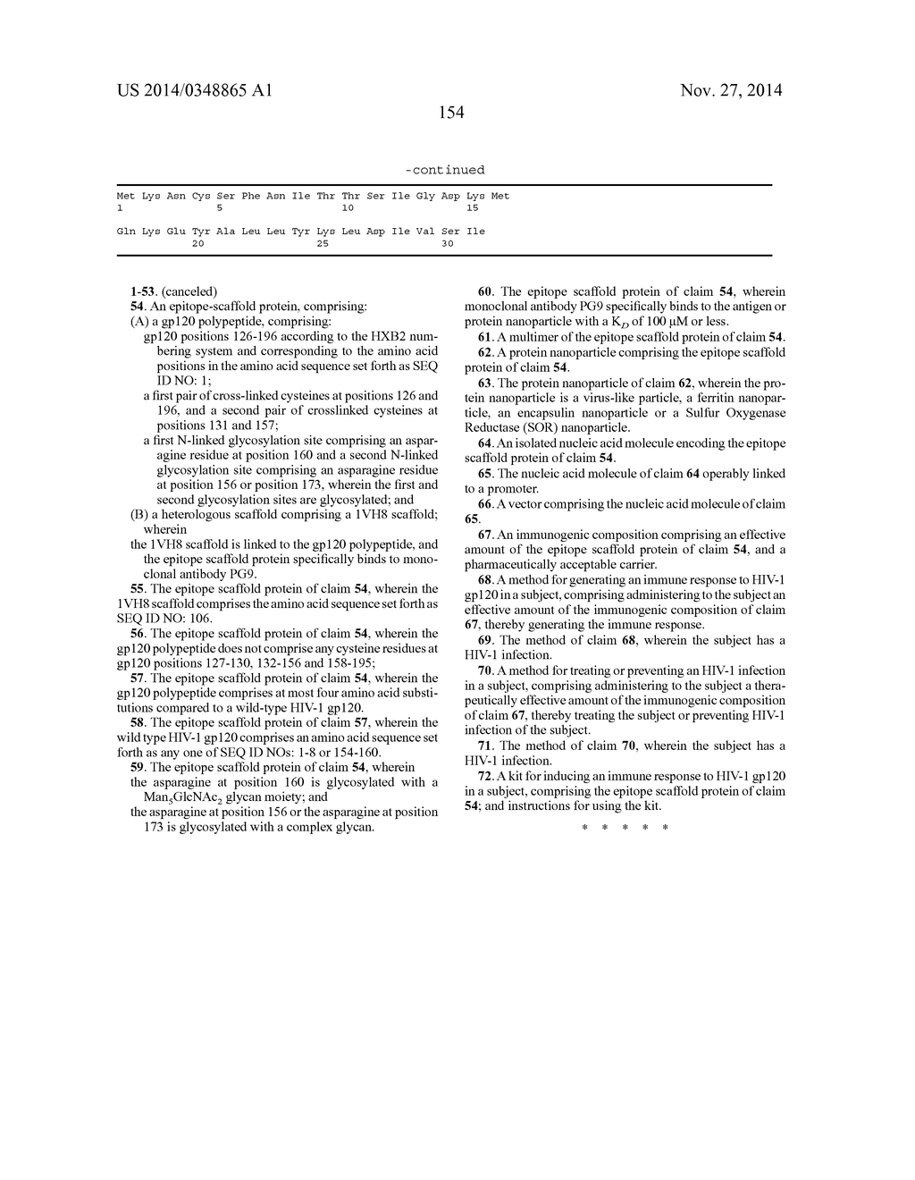 IMMUNOGENS BASED ON AN HIV-1 V1V2 SITE-OF-VULNERABILITY - diagram, schematic, and image 238